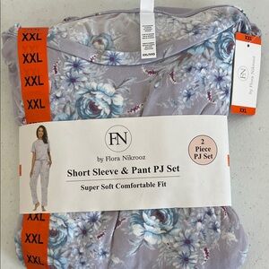 Flora Nikrooz Lavender Floral Pajama Set